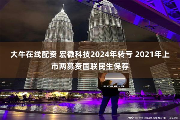 大牛在线配资 宏微科技2024年转亏 2021年上市两募资国联民生保荐