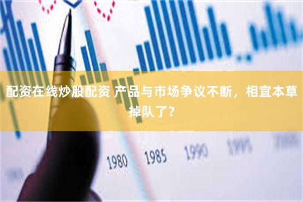 配资在线炒股配资 产品与市场争议不断，相宜本草掉队了？