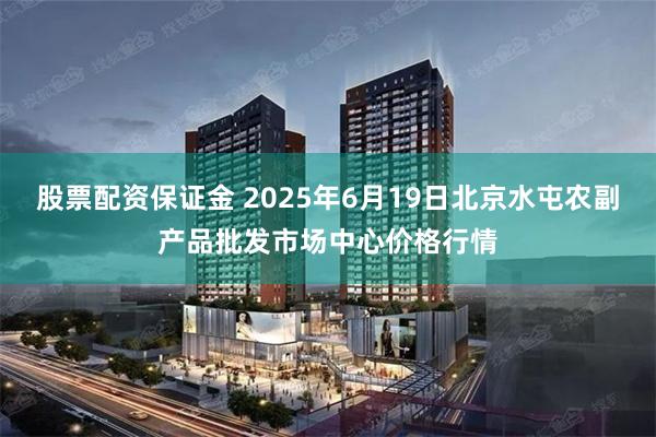 股票配资保证金 2025年6月19日北京水屯农副产品批发市场中心价格行情