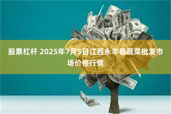 股票杠杆 2025年7月5日江西永丰县蔬菜批发市场价格行情
